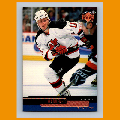 John Madden Rookie #81 1999 Upper Deck New Jersey Devils Hockey