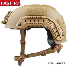 Casco Protettivo ECH High-Cut Action Version MICH2001 Nuovo Combat Spessore 7MM