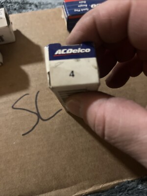 Genuine OEM ACDelco #4 RAPIDFIRE Performance Platinum Spark Plug NOS