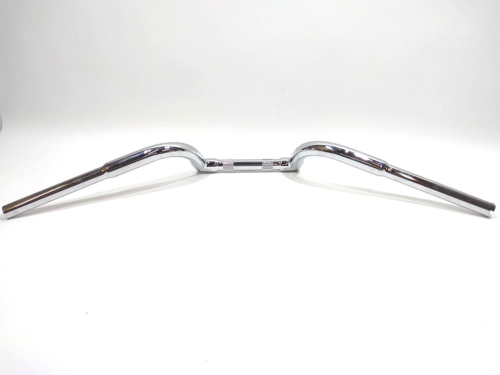 Demon's Cycle 4" Chrome Frisco Handlebars 1 1/4" Bar 1" Clamp