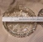 Vintage Anchor Hocking Old Cafe Candy Dish With Lid / 7" Diameter  — photo 7