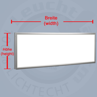 48% RABATT -Leuchtkasten LED - B-WARE 3000-500-68mm Leuchtwerbung EXTRAHELL