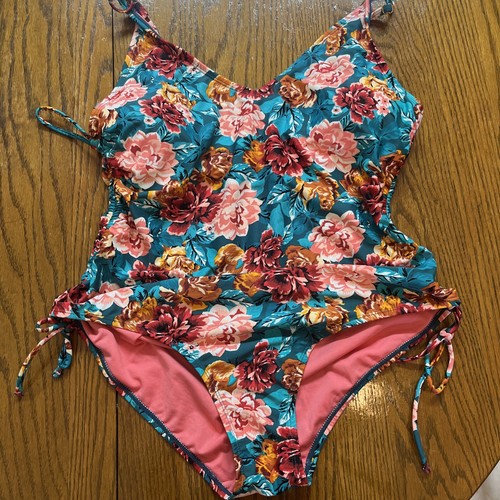 Women's Time And Tru One Piece Bathing Suit Size XL swim suit