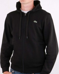 black lacoste hoodie