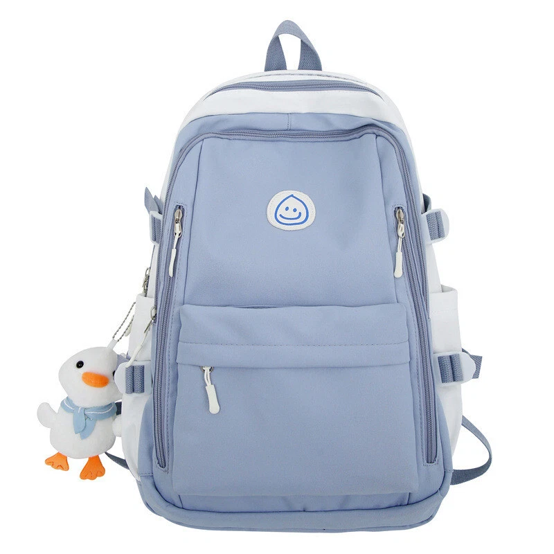 Teens Waterproof School Backpack Duck College Travel Casual Bag for Girls  Women