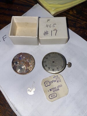 2x lot Vintage Bancor 17 Jewel Antimagnetic  Incastar Shock Resistant  See Pic