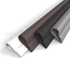 Door Seal - Self Adhesive Silicone Weatherstripping/Soundproofing