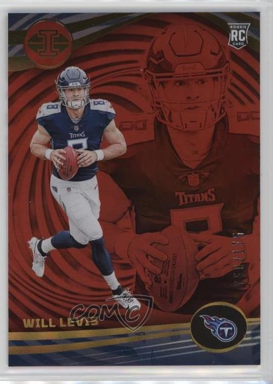 2023 Panini Illusions Red /175 Will Levis #95 1l78