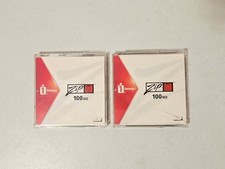 Iomega Zip 100 MB Disks PC Lot of 2 - Preowned