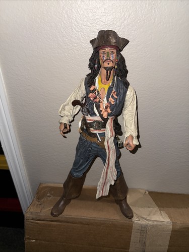 Fluch der Karibik, Kapitän Jack Sparrow 18" Figur Dead Mans Chest TALKS!