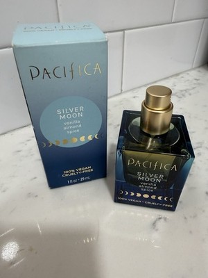 New! Pacifica Silver Moon Finally Almond Spice Spray Perfume - 1 fl oz - NIB