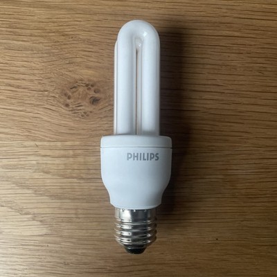 Philips LONGLIFE ELECTRONIC  9 Watt E27  220-235V 50-60Hz  140mm lang