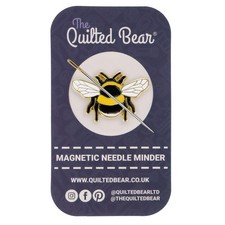 The Quilted Bear Needle Minder - Magnet for Keeping Sewing Bee