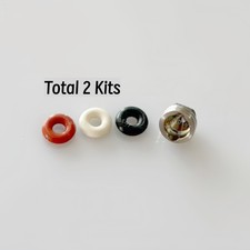 Dental O-Ring Cap Retainer Caps Overdenture Retention Ball Metal Housing OSSTEM