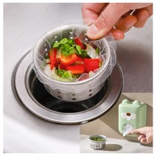 300 Filter Net Bags for Sink Drain Strainer with Storage Dispenser Box An...