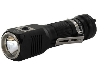 SUNWAYMAN C22C Dual LED Flashlight [Main Light: CREE XM-L2 U2 White LED, Side Li