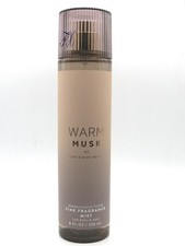 BATH  BODY WORKS WARM MUSK FRAGRANCE MIST BODY SPRAY 8 FL OZ