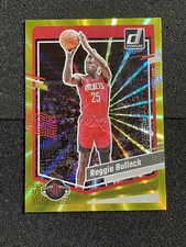 2023-24 Panini Donruss - Reggie Bullock #176 Yellow Lazer #/25 Laser Rockets