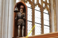 Photo A3 Blythburgh: Holy Trinity Church: Jack o' the Clock Striking the c2015