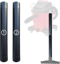 Vacuum Accessories Attachments for Shop Vac 2 1 2'' Vacuum Dust Brush Extension