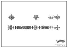 Flexible de frein Mitsubishi GALANT
