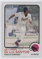 2022 Topps Heritage Minor League Edition Deyvison De Los Santos #3 0kz8