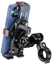 Aluminum Alloy Motorcycle Phone Mount With Vibration Dampener  Highspeed Secure