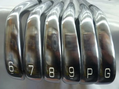 Mizuno Pro 245 lefty Iron Set 6-9,Pw,Gw 6pc Flex Stiff Fujikura MCI 80