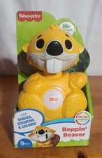 New Fisher Price Boppin' Beaver Linkimals Educational Childrens Toy by Mattel
