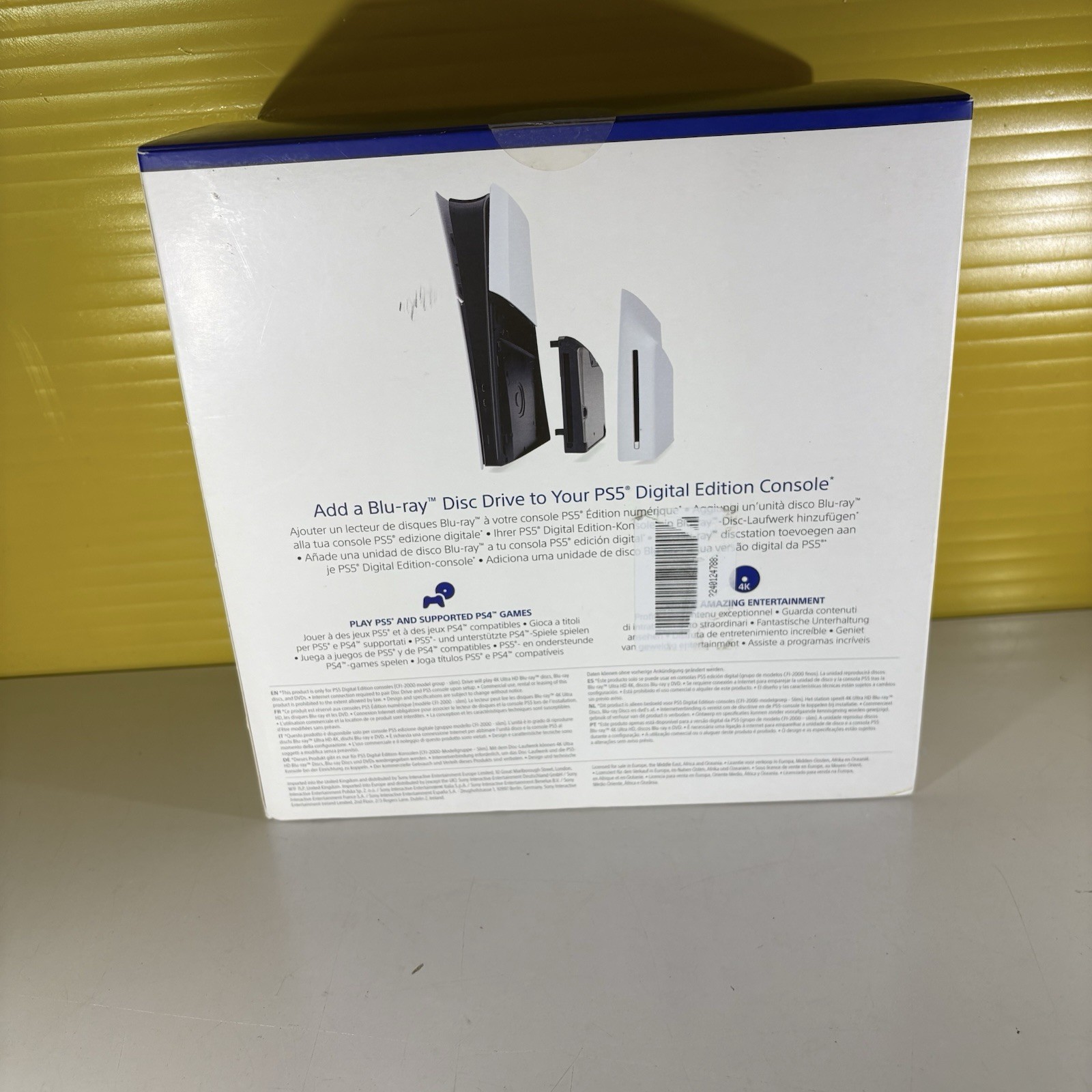 LETTORE OTTICO DISCO SONY PS5 PLAYSTATION 5 ORIGINALE NUOVO SIGILLATO SLIM PRO foto 3