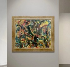 Dipinto originale, Offerta, Liberare Spazio. Unico, Fatto a mano. Astratto.