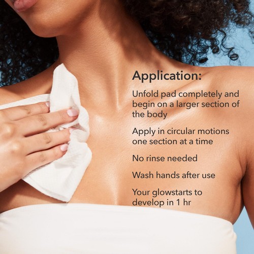 Dr. Dennis Gross Glow Pad Self-Tanner for Body – Exfoliating & Anti-Aging Tow... - Picture 8 of 9