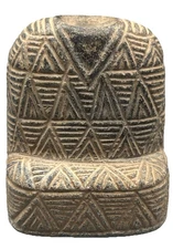 Near Eastern Bactrian Statue Bactrian Lapis Stone Composite Statue Body