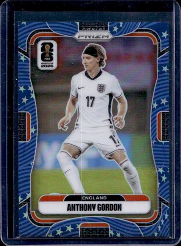 2026 Panini Prizm World Cup Anthony Gordon Old Glory #/94 England