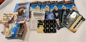 Pirates Of The Cursed Seas Fire And Steel CSG Booster Pack Lot Of 5 Unopened