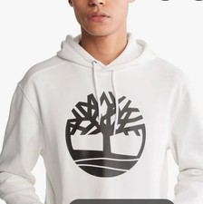 Timberland Tree Logo Hoodie MENS LARGE