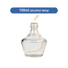 Dental Alcohol Lamp Laboratory Glass Alcohol Burner Spirit Lamp with Woven Wick