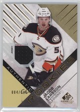 2016 SP Game Used Authentic Rookies Gold Material 84/399 Jacob Larsson #114 1vd