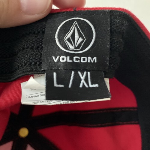 Youth Boy's L/XL Volcom Red Embroidered Logo Hat Cap - Picture 5 of 7