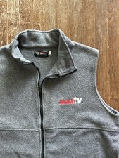 Vintage MADtv Writers Animators Fleece Vest Size XL Rare Cast And Crew