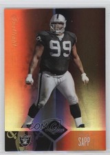 2004 Leaf Limited Spotlight Bronze 41/100 Warren Sapp #98 HOF 2a8