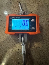 Heavy-Duty Digital Crane Scale – DB USA DCS-CD1000 w/LCD Display