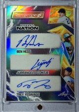 2025 Leaf Baseball Nation Emergence 3 Hagen Smith, Trey Yesavage, Brandon Sproat