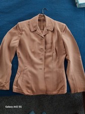 1950'S SACONY "PALM BEACH" LADIES TAN TRAVEL SUIT