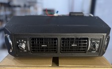 Ac Universal Evaporator Underdash Unit 4 Louvers 12v Double Shaft Black