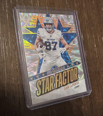 2025 Panini Revolution - Sam LaPorta Star Factor Case Hit SSP