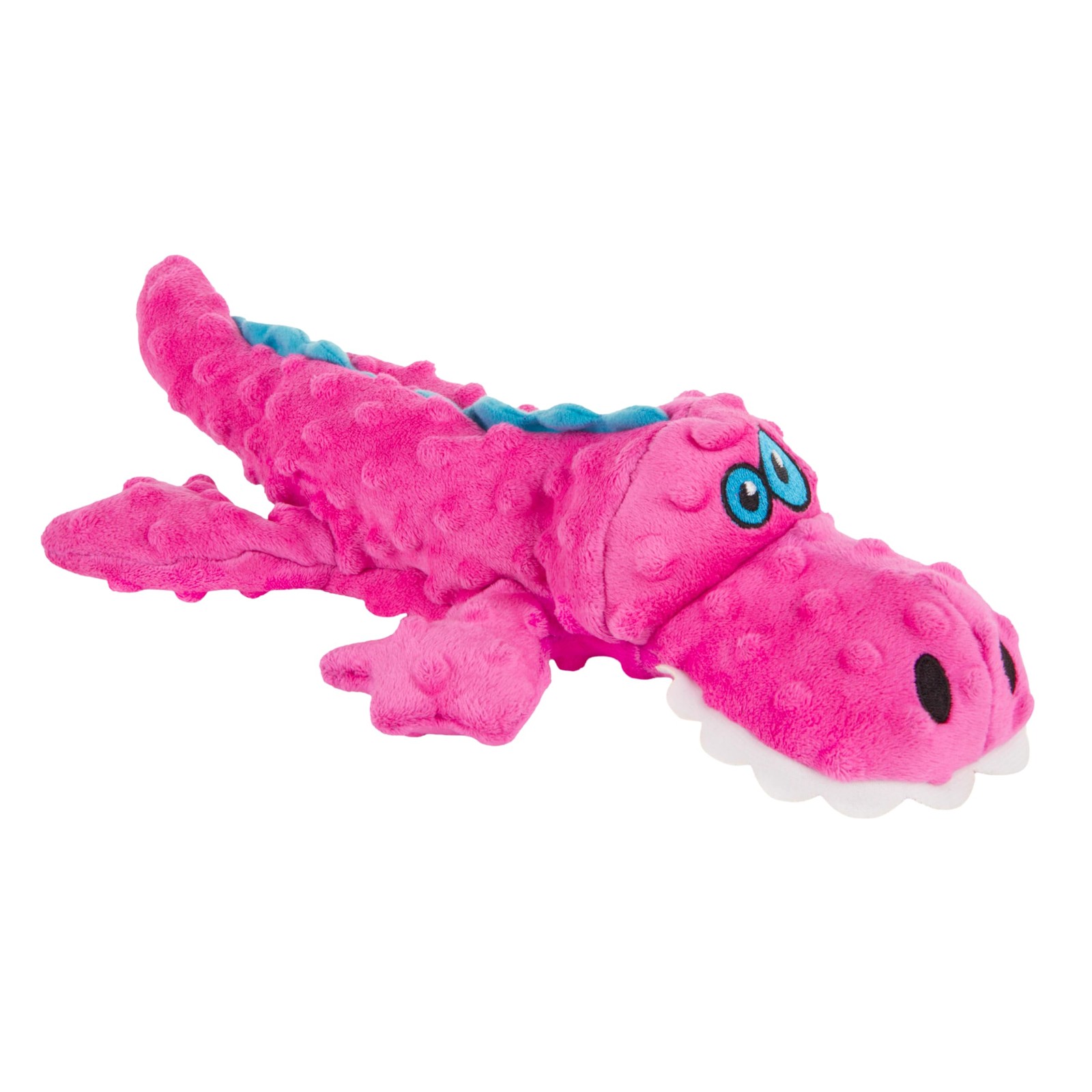 Gators Squeaky Plush Dog Toy with Chew Guard Technology, Dur