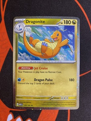 Dragonite 149/165 Cosmos Holo 151 Sam's Club Exclusive Promo Pokemon - SWIRL