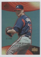 2005 Upper Deck Reflections Red 67/99 Tim Hudson #66 0q1p