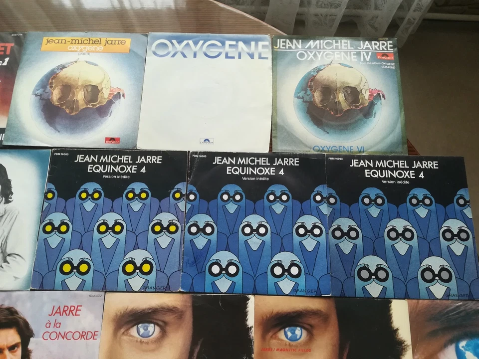 JEAN-MICHEL JARRE - MEGA LOT DE 32 VINYLES 7' (VOIR L'ANNONCE POUR DETAILS) - Photo 3/4